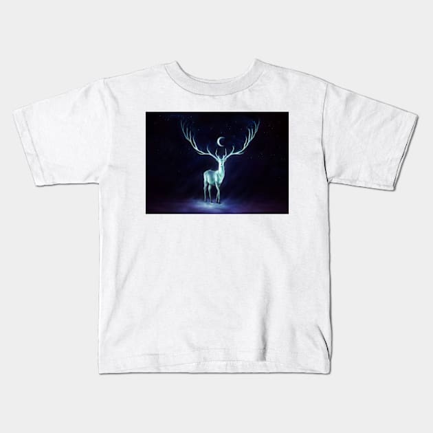 Nightbringer Kids T-Shirt by jojoesart